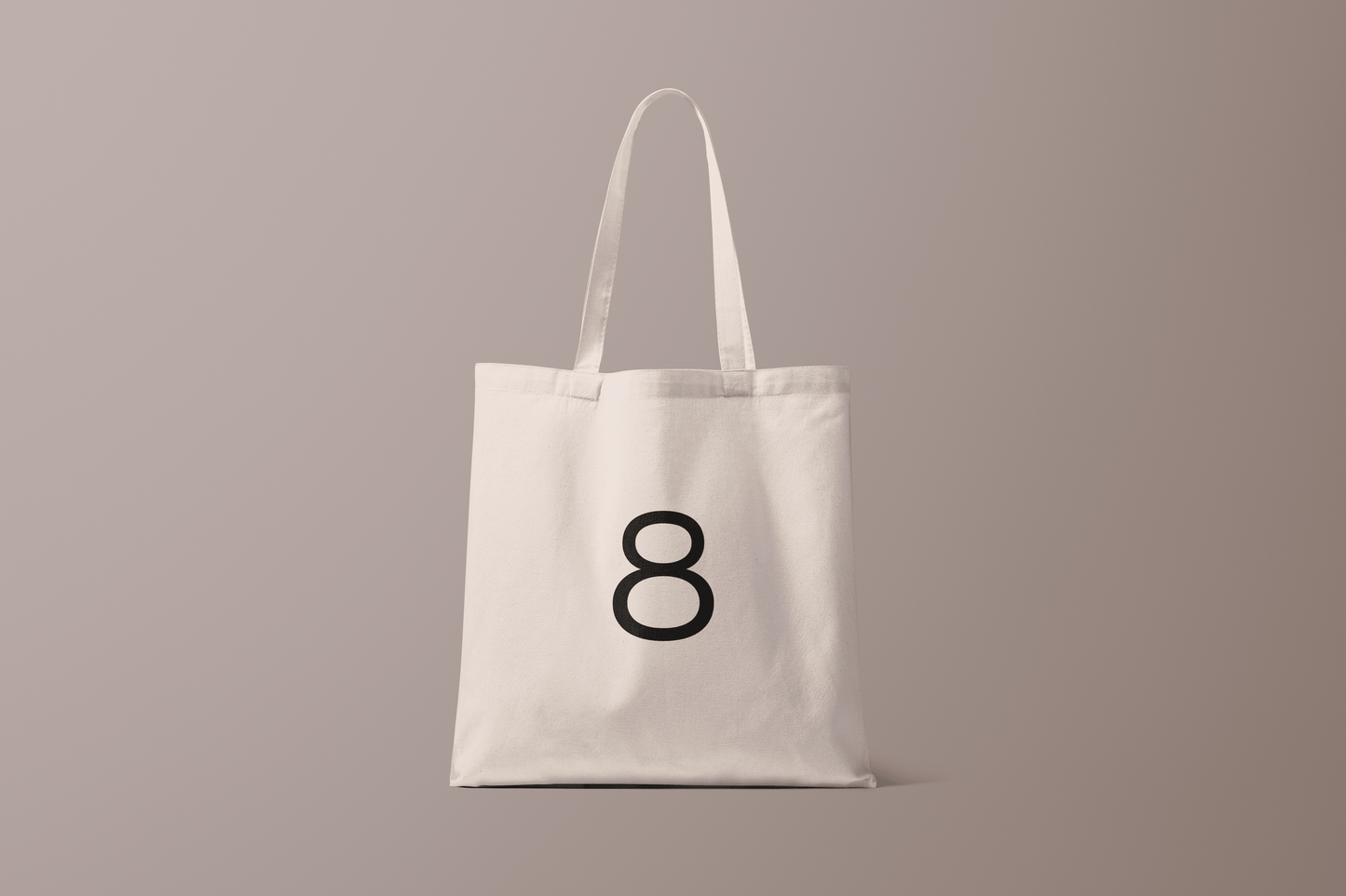 White Tote Bag (8 Logo)